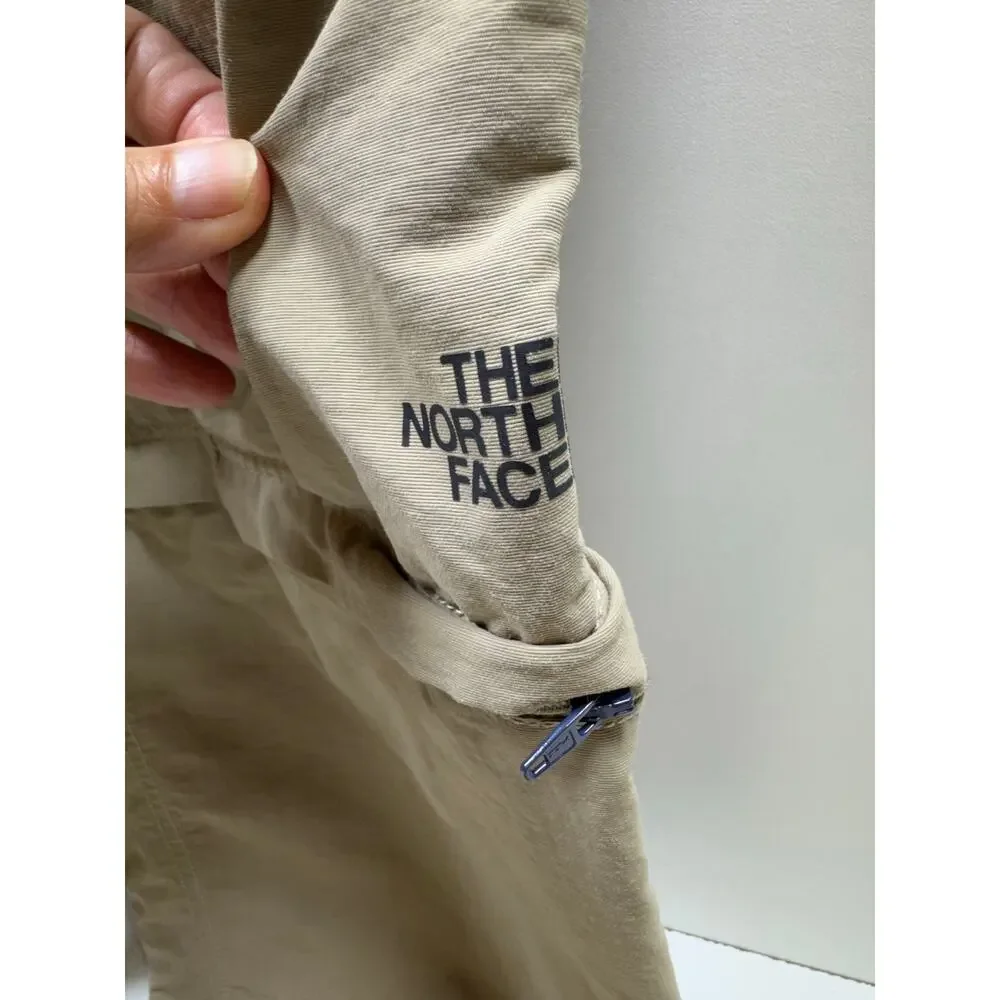 The North Face Men’s Beige Convertible Zip Off Hiking Pants Sz XXL Gorpcore